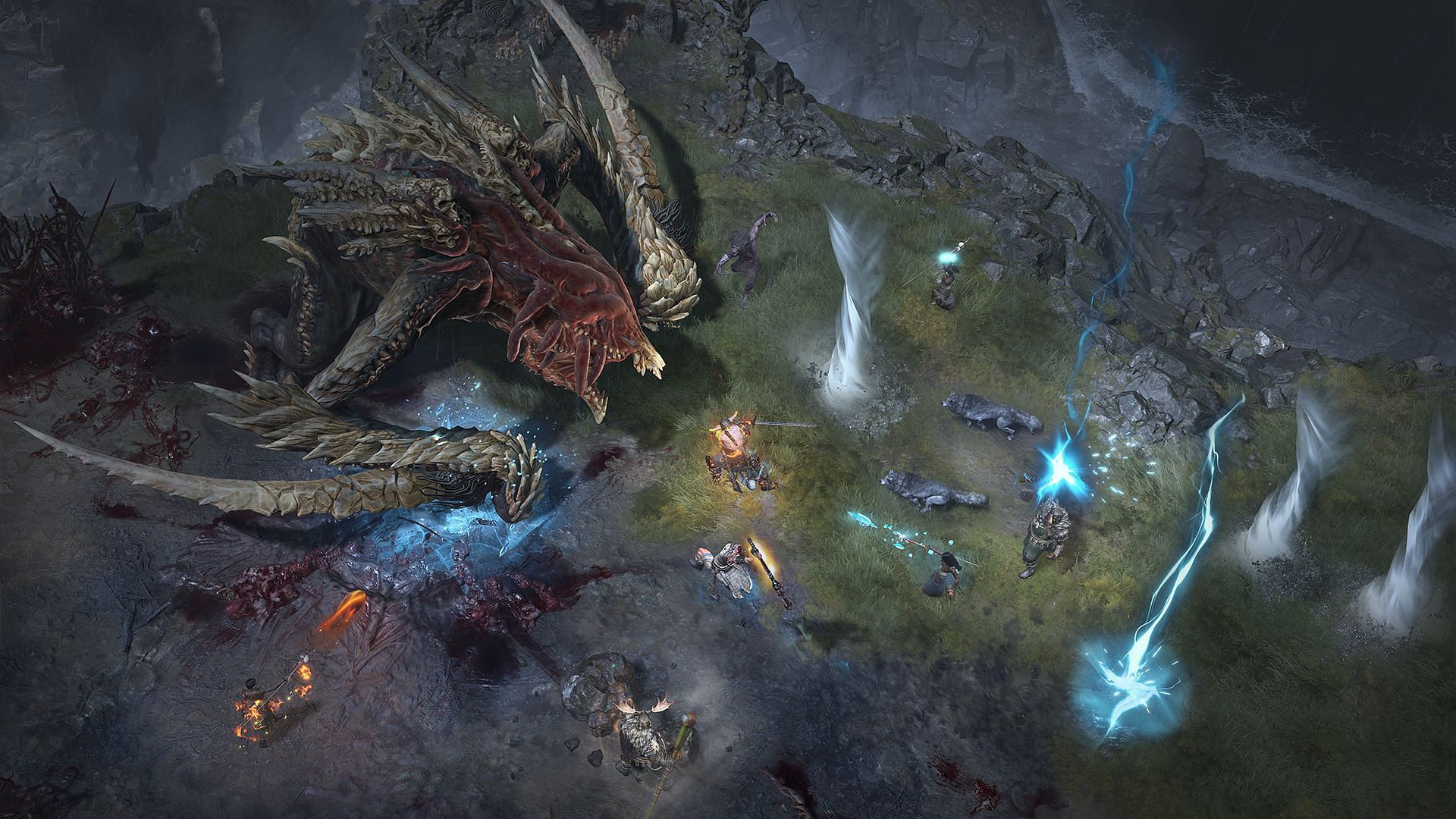Defeating World Bosses is an excellent way of acquiring Uniques (Image via Blizzard Entertainment)